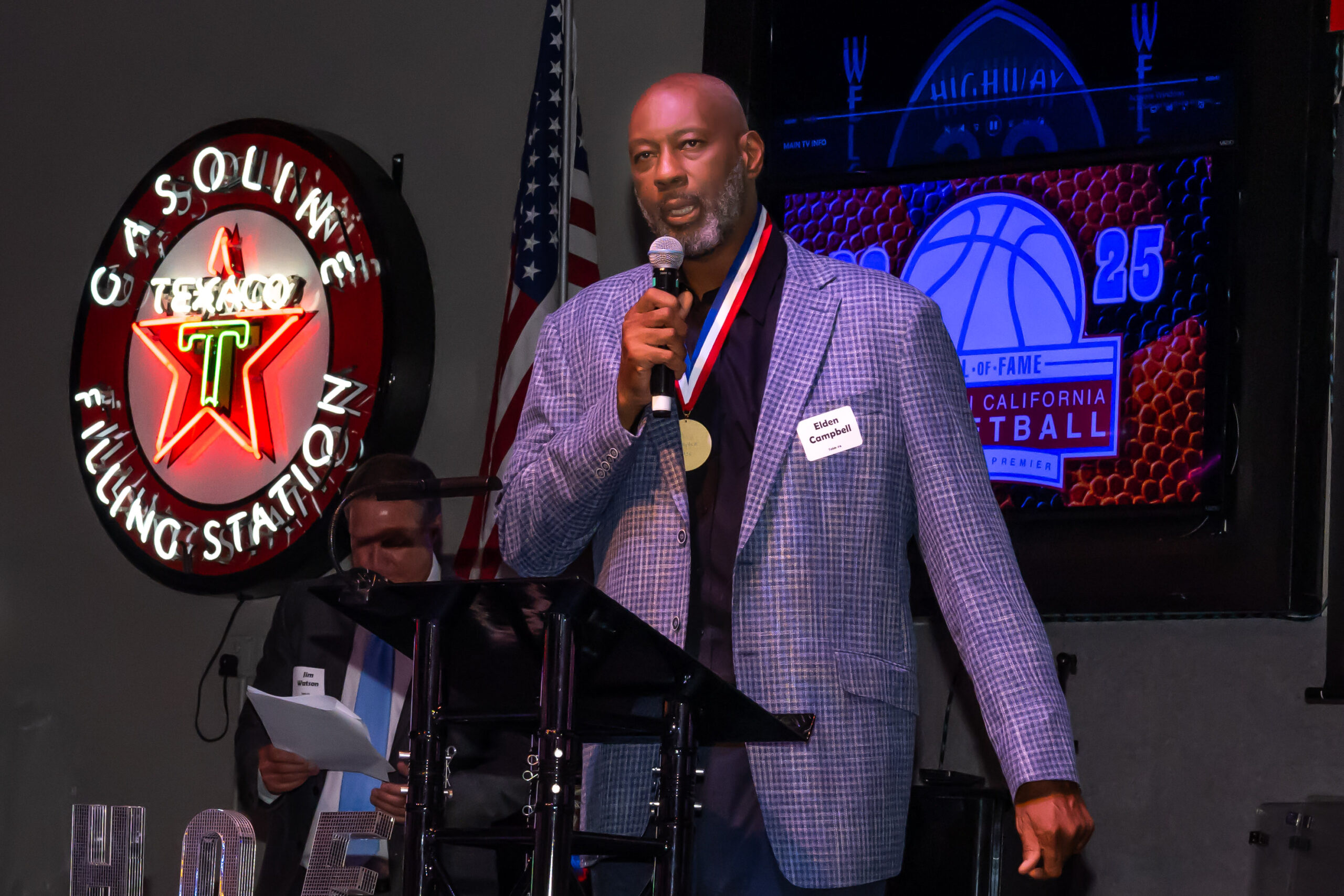 ELDEN CAMPBELL SPEAKING Cynthia Cooper